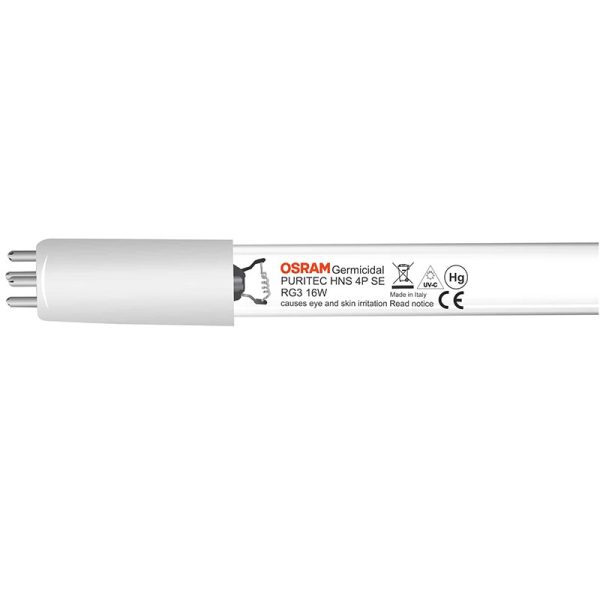 Lâmpada Germicida UV-C 16W para Filtros UV - OSRAM