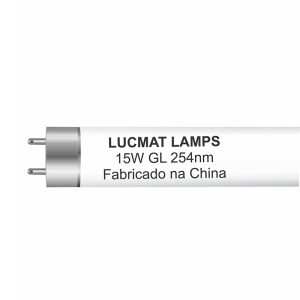 Lâmpada Germicida UV-C 15W Tubular - LUCMAT